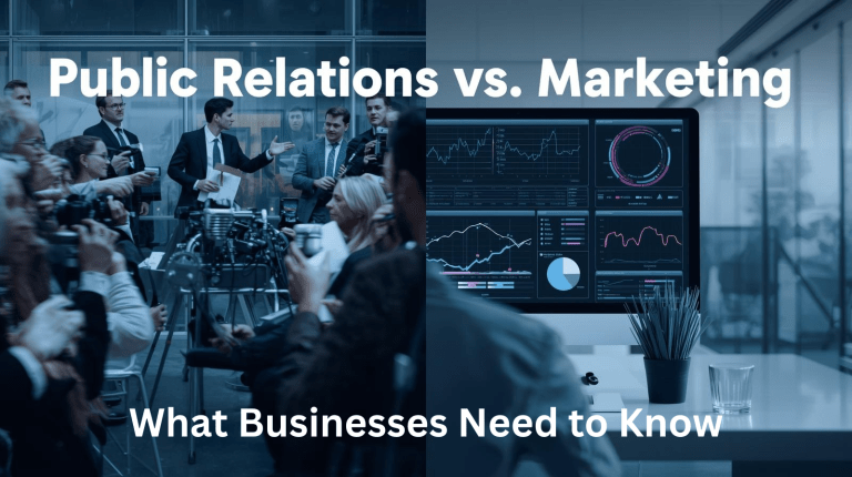 Public Relations vs. Marketing: What Businesses Need to Know